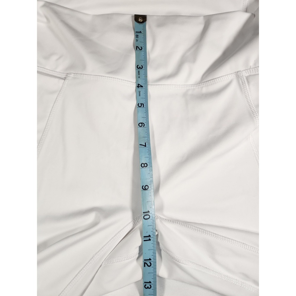 Fabletics White High Waisted Motion365+ Moto Leggings Size XXL 1X - Picture 7 of 9